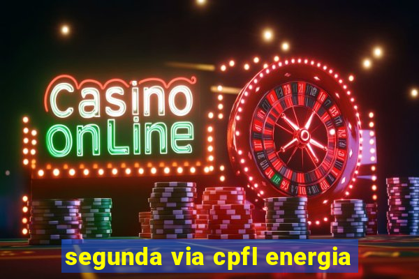 segunda via cpfl energia